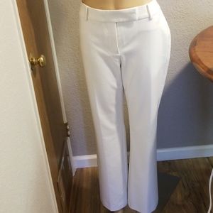 Talbots light cream dress slacks size 8